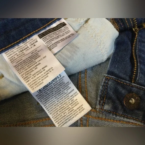 💘5xHP!💘 Levi’s | Cut Off Jean Shorts, Size 6 - Picture 13 of 16